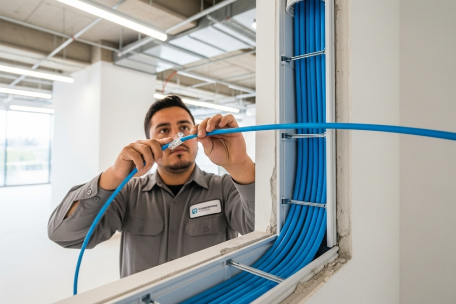 Ethernet Kablosu Çekme 11 Ethernet Kablosu Çekme