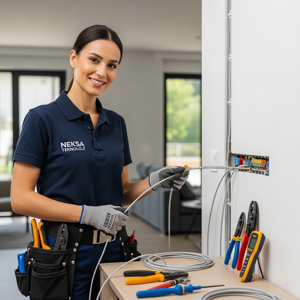 Eve İnternet Kablosu Çekme Hizmeti 2 Eve İnternet Kablosu Çekme Hizmeti