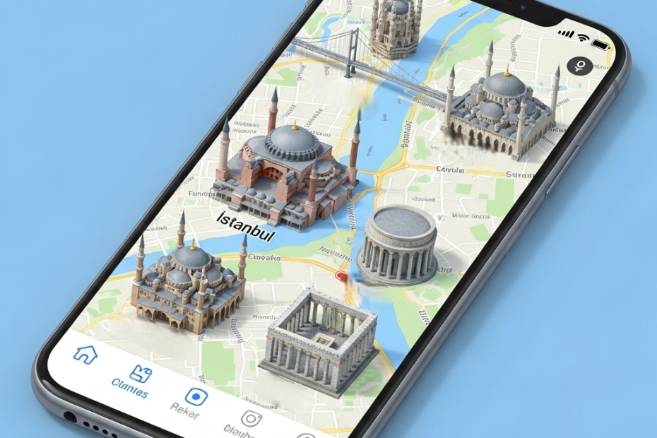 Yandex Türkiye’den Haritalarda 3D Simgesel Yapılar Dönemi: İstanbul’dan Muğla’ya Gerçekçi 3 Boyutlu Modeller